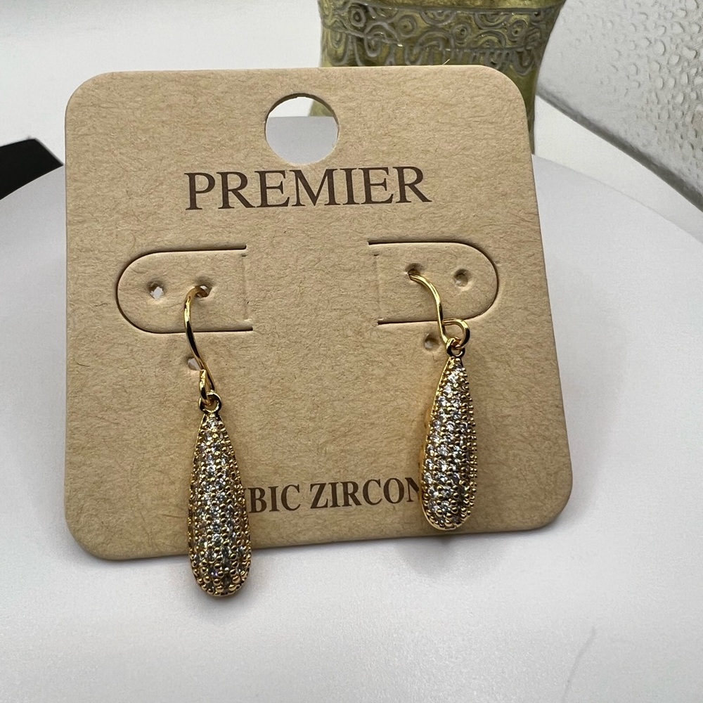 Premier Cubic Zirconia Earrings NEW‎